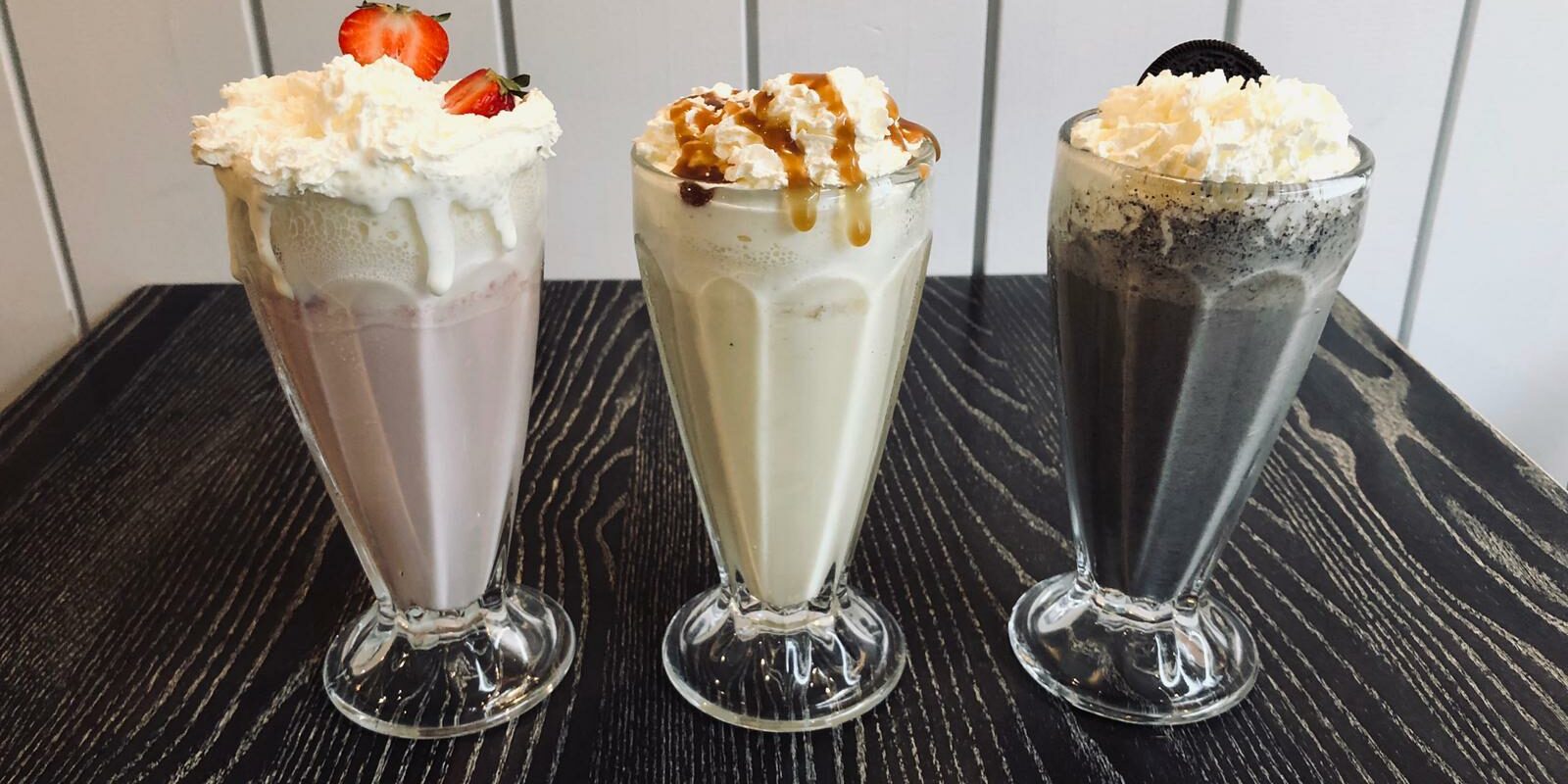 Milkshakes at Woodkraft Cheltenham